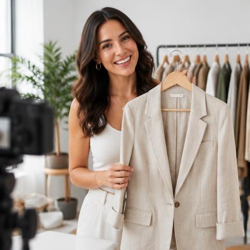 Fashion Affiliate — Three Outfit Angles — Pixalera video prompt