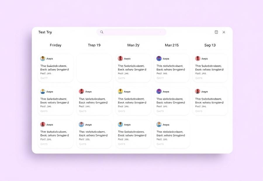 Publish interface preview