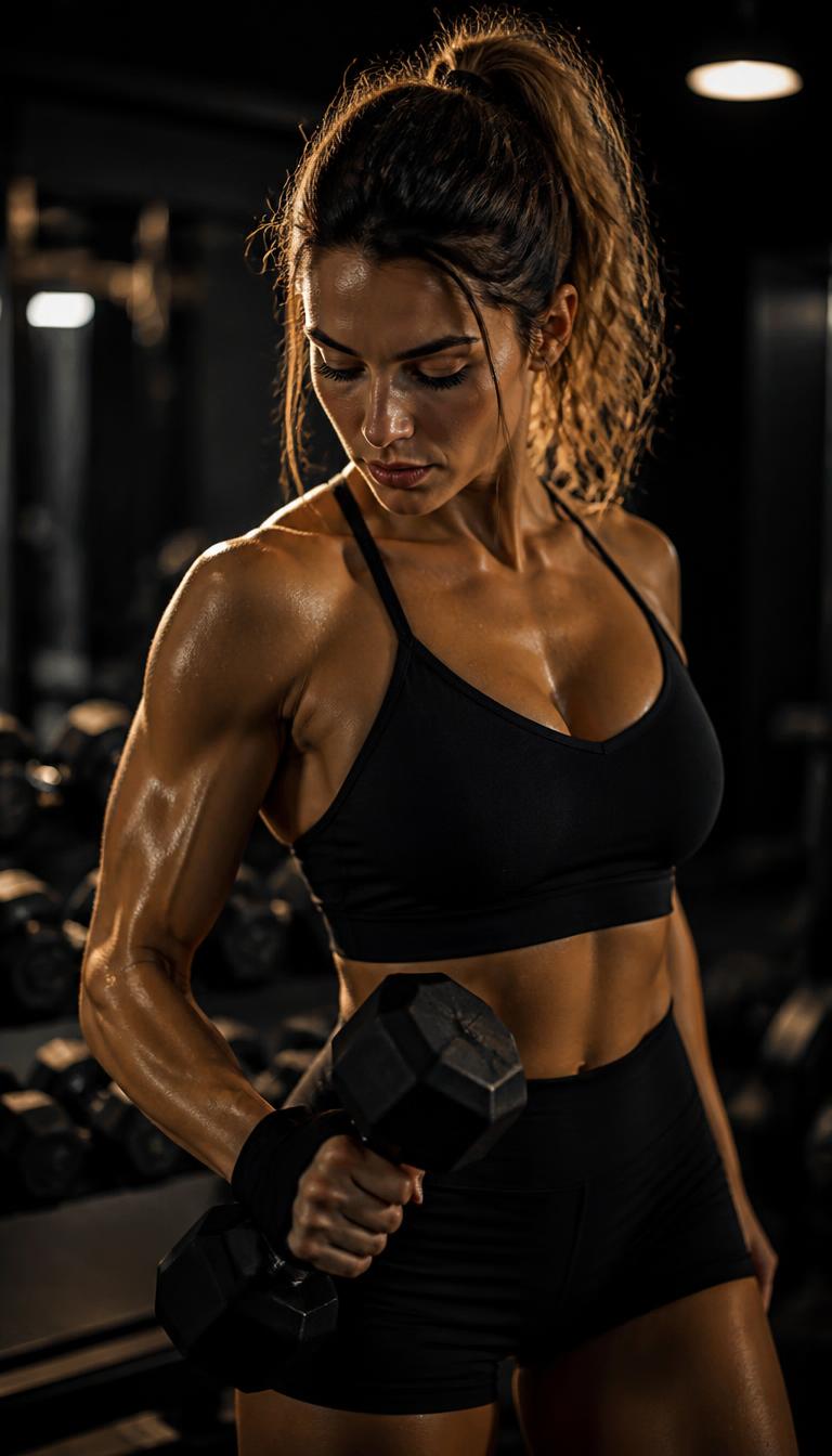 Fitness reel generated for @priya.fit
